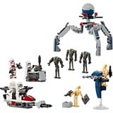LEGO 75372 Star Wars Clone Trooper & Battle Droid Battle Pack, Konstruktionsspielzeug 