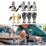 LEGO 75372 Star Wars Clone Trooper & Battle Droid Battle Pack, Konstruktionsspielzeug 