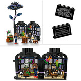 LEGO 76784 Wednesday Schwarze Dahlie, Konstruktionsspielzeug 