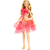 Mattel Wicked Glinda-Modepuppe mit abnehmbarem Outfit und Accessoires
