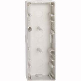 Merten Aufputzgehäuse 3-fach mit geschlossenem Boden und Führungsnuten, IP20, 80x224x37 mm weiß (glänzend), Retail