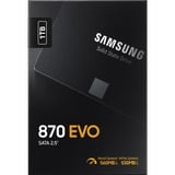 Samsung 870 EVO 1 TB, SSD SATA 6 Gb/s, 2,5", intern