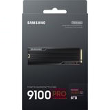 Samsung 9100 PRO Heatsink 8 TB, SSD PCIe 5.0 x4, NVMe 2.0, M.2 2280