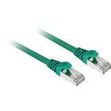 Sharkoon Patchkabel SFTP, RJ-45, mit Cat.7a Rohkabel grün, 7,5 Meter