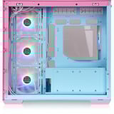Thermaltake View 380 TG ARGB , Tower-Gehäuse rosa, Tempered Glass x 2