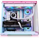 Thermaltake View 380 TG ARGB , Tower-Gehäuse rosa, Tempered Glass x 2