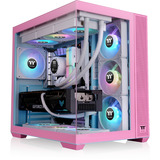 Thermaltake View 380 TG ARGB , Tower-Gehäuse rosa, Tempered Glass x 2