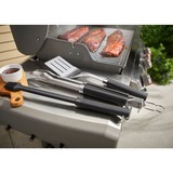 Weber Premium Grillbesteck, 3-teilig edelstahl/schwarz, Wender, Grillzange und Pinsel