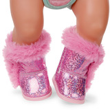 ZAPF Creation BABY born® Glitzer Stiefel 2, Puppenzubehör sortierter Artikel, ein Paar
