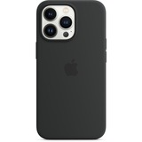 Apple Silikon Case mit MagSafe, Handyhülle schwarz, iPhone 13 Pro