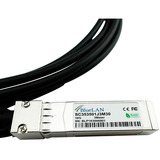 BlueOptics BlueLAN Direct Attach Kabel kompatibel zu Allied Telesis AT-SP10TW1 schwarz, 1 Meter