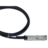 BlueOptics BlueLAN Direct Attach Kabel kompatibel zu Edge Core ET7402-DAC-2M QSFP28 schwarz, 2 Meter