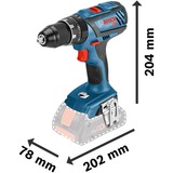 Bosch Akku-Schlagbohrschrauber GSB 18V-28 Professional Solo, 18Volt blau/schwarz, ohne Akku und Ladegerät