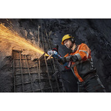 Bosch Akku-Winkelschleifer GWS 18V-11PS Professional solo, 18Volt blau/schwarz, ohne Akku und Ladegerät, Zusatzhandgriff, in L-BOXX