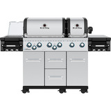 Broil King Gasgrill Imperial S 690 IR edelstahl, mit Infrarot-Seitenbrenner und Heckbrenner