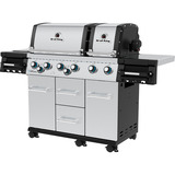 Broil King Gasgrill Imperial S 690 IR edelstahl, mit Infrarot-Seitenbrenner und Heckbrenner