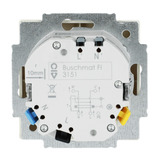 Busch-Jaeger Fehlerstromschutz Unterputzeinsatz 3151 UC-82, Steckdose weiß, Retail