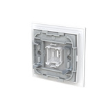 Busch-Jaeger Wippe mit Symbol Schlüssel mit transparenter Kalotte weiß, Retail