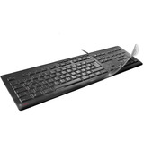 CHERRY STREAM KEYBOARD, Tastatur schwarz, IT-Layout, Cherry SX-Scherentechnologie