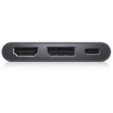 Dell Adapter USB-C > HDMI + DisplayPort, mit Power Pass-Through schwarz