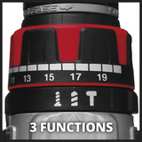 EINHELL Professional Akku-Schlagbohrschrauber TP-CD 18/50 Li-i BL Solo, 18Volt rot/schwarz, ohne Akku und Ladegerät