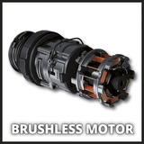 EINHELL Professional Akku-Schlagbohrschrauber TP-CD 18/50 Li-i BL Solo, 18Volt rot/schwarz, ohne Akku und Ladegerät