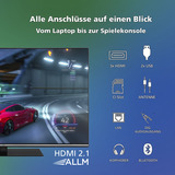 JVC LT-50VDQ6555, QLED-Fernseher 126 cm (50 Zoll), schwarz/grau, UltraHD/4K, Tripple Tuner, VIDAA