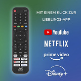 JVC LT-50VDQ6555, QLED-Fernseher 126 cm (50 Zoll), schwarz/grau, UltraHD/4K, Tripple Tuner, VIDAA