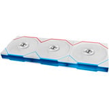 Lian Li UNI FAN TL FLEX 120 Wireless, Gehäuselüfter weiß, 3er Pack mit Controller, 120 mm