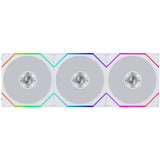Lian Li UNI FAN TL FLEX 120 Wireless, Gehäuselüfter weiß, 3er Pack mit Controller, 120 mm