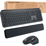 Logitech MX Keys Combo for Business Gen 2, Desktop-Set graphit, DE-Layout, Scissor-Switch, Logi Bolt, Bluetooth, kompatibel mit PC/Mac/iPad/Android