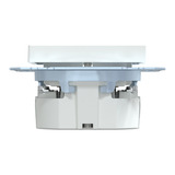 Merten Schutzkontakt-Steckdose mit Steckklemme, erhöhtem Berührungsschutz, Unterputz, 16 Ampere weiß (glänzend), Retail