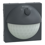 Merten Sensor-Modul mit Schalter für System M, Bewegungsmelder mit Präsenzfunktion, Unterputz anthrazit, Retail