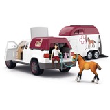 Schleich Horse Club Mobile Tierärztin mit Anhänger, Spielgebäude 