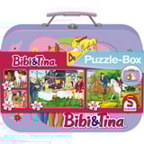 Bibi & Tina Puzzle-Box im Metallkoffer