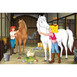 Schmidt Spiele Bibi & Tina Puzzle-Box im Metallkoffer 2x 100 Teile, 2x 150 Teile