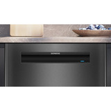 Siemens SN15EC06CS iQ500, Spülmaschine schwarz/edelstahl (gebürstet), 60 cm, Home Connect