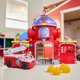 Spin Master Paw Patrol Fire Rescue - Feuerwehr-Station Spielset , Spielgebäude mit Geschoss-Abwurf, Licht- und Soundeffekten,