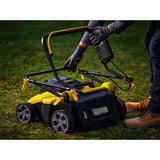 Stanley V 20 Akku-Vertikutierer 36 Volt (2x18V) schwarz/gelb, 2x Li-Ionen Akku 4,0Ah