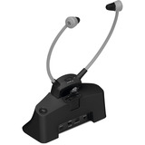 TechniSat Zweitkopfhörer mit Kinnbügel und digitaler Funkübertragung schwarz, Retail