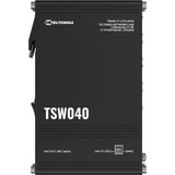 Teltonika TSW040, Switch schwarz, 8-Port POE+ Switch