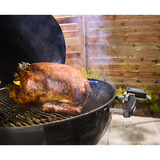 Weber Smart Wireless Temperaturfühler mit Ladegerät, Temperatursensor blau/metall