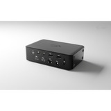 i-tec Thunderbolt 5 Quattro Display Docking Station, Dockingstation schwarz, 5x USB, Power Delivery 140W