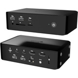 i-tec Thunderbolt 5 Quattro Display Docking Station, Dockingstation schwarz, 5x USB, Power Delivery 140W