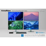 i-tec Thunderbolt 5 Quattro Display Docking Station, Dockingstation schwarz, 5x USB, Power Delivery 140W