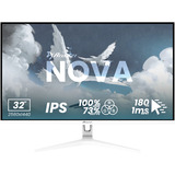 Arozzi Nova 32T2K180, Gaming-Monitor 80 cm (31.5 Zoll), weiß, QHD, IPS, HDMI, DP, Lautsprecher, 180Hz Panel