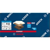 Bosch Professional Expert C470 Schleifblatt, Ø 125mm, K40 Multilochung 50 Stück, für Exzenterschleifer