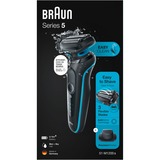 Braun Series 5 51-M1200s, Rasierer schwarz/türkis