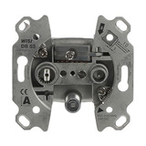 Busch-Jaeger Antennendosen-Einsatz Satellit Stichdose Unterputz 2 Auslässe Klasse A IP20 Retail