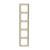 Busch-Jaeger Rahmen 5-fach weiß, Retail